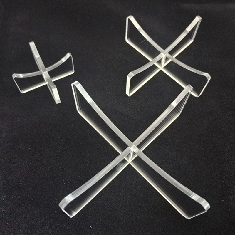 Rugby Training Ball - Transparent Acrylic Ball Display Stand Sports
