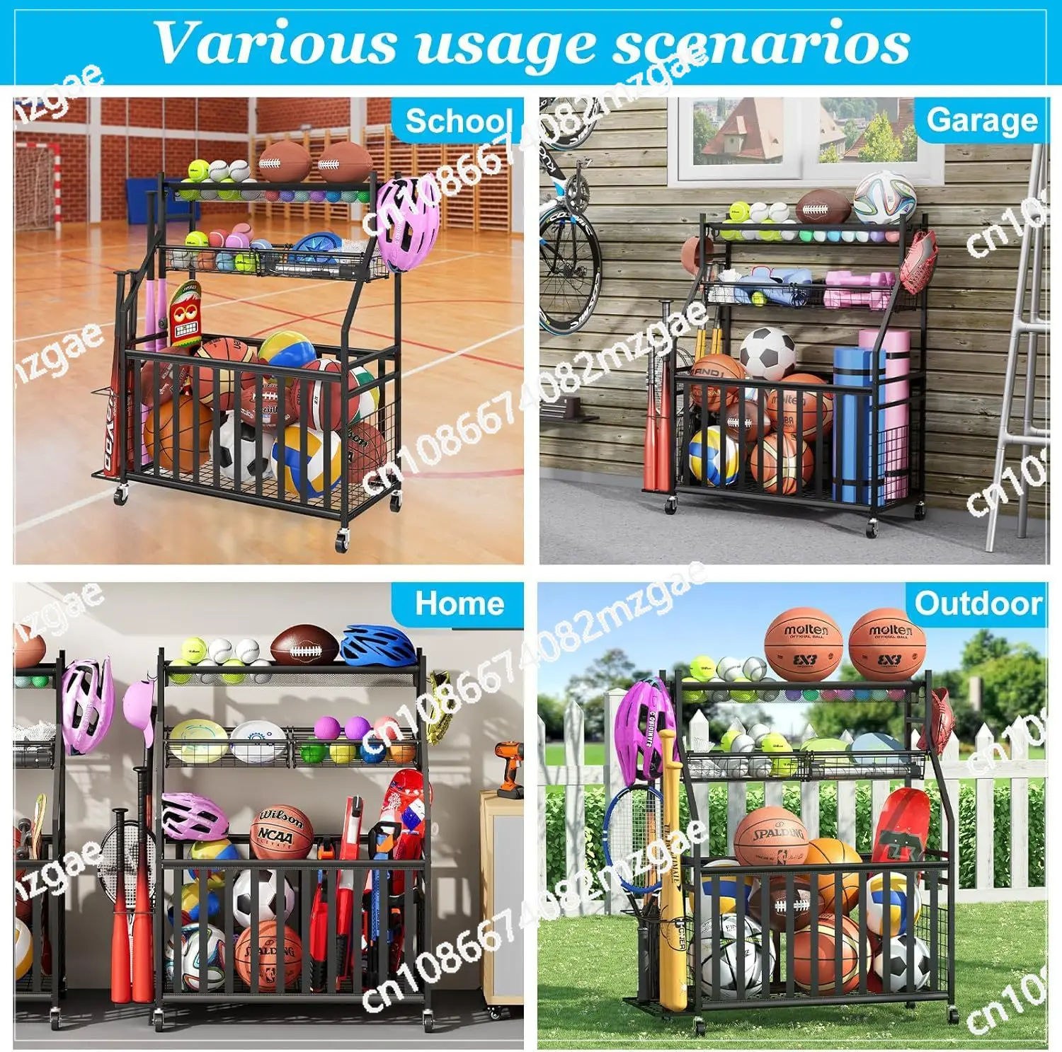 Sports Equipment Storage Bag I - đánh giá và giá Sports Equipment Bag With Wheels