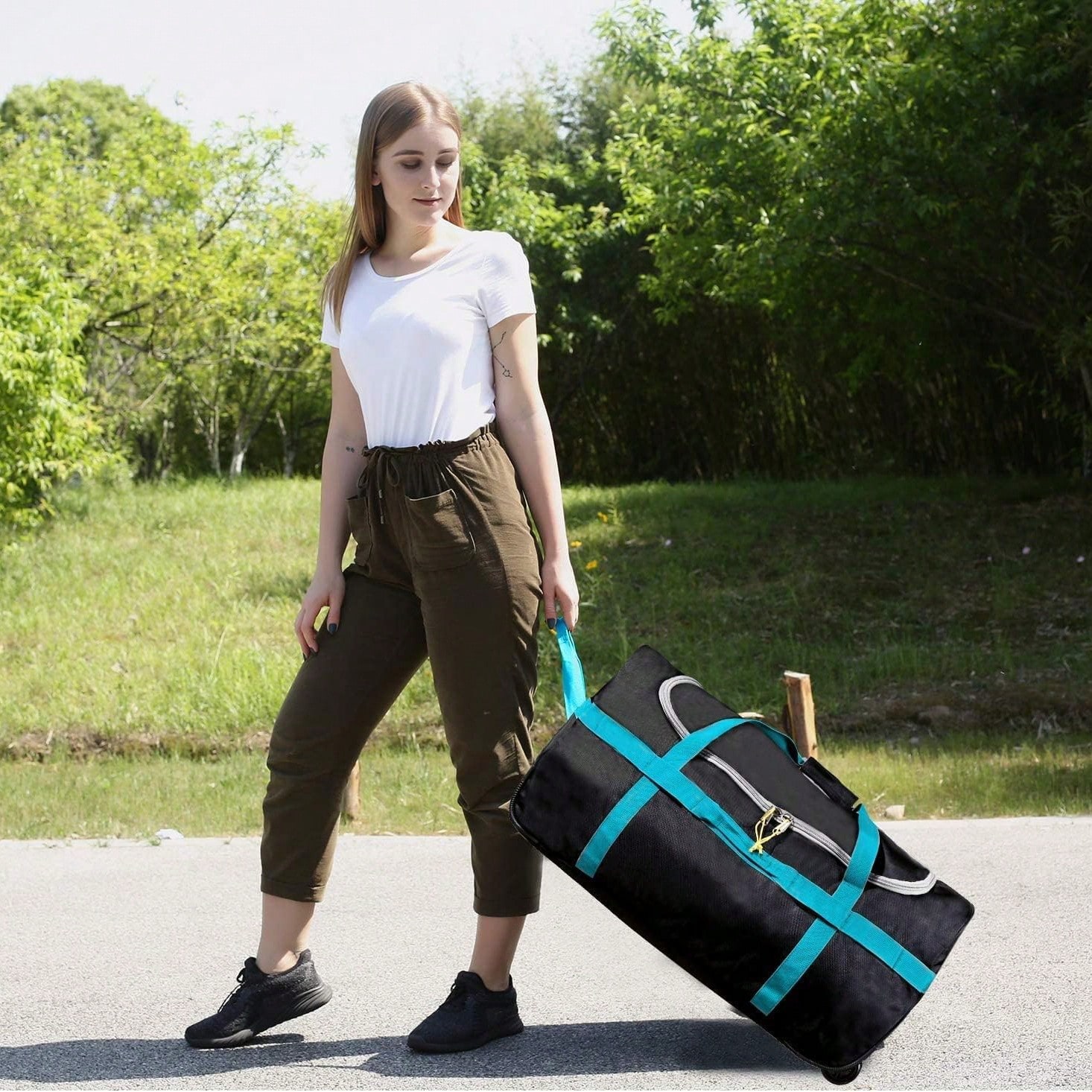 85L Travel Bag With Wheels, Fo - đánh giá và giá Sports Equipment Bag With Wheels
