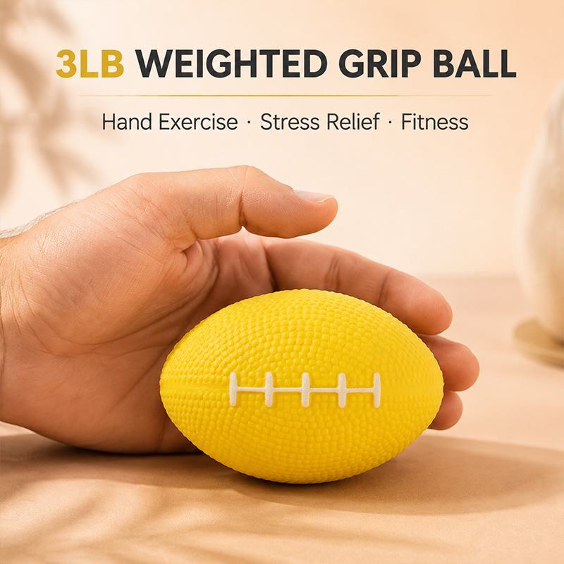 8cm Yellow Rugby Shape Hand Gr - đánh giá và giá Rugby Training Ball