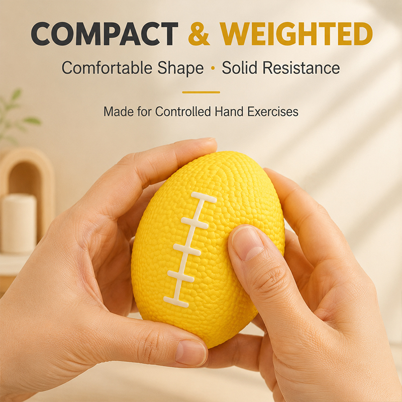 8cm Yellow Rugby Shape Hand Gr - đánh giá và giá Rugby Training Ball