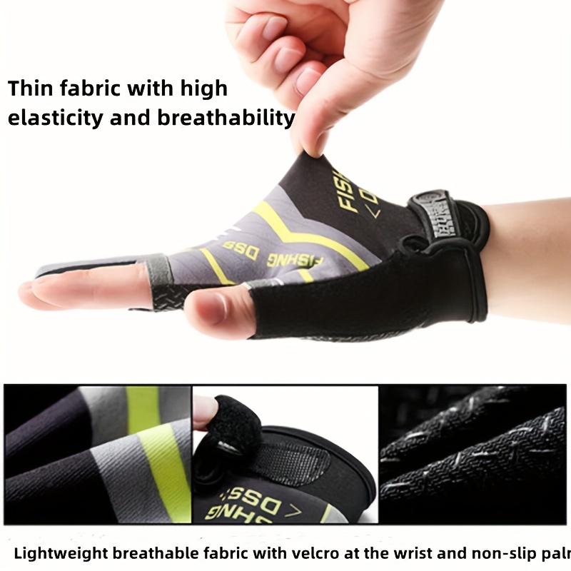 Anti-Slip Fishing Gloves Wear- - đánh giá và giá Sports Equipment Repair