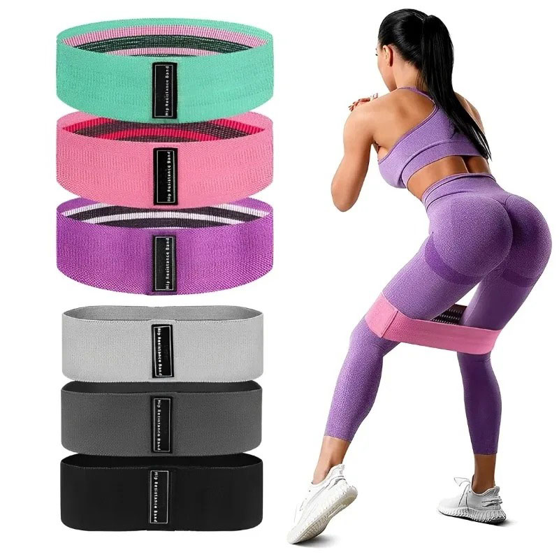 3Pcs Fabric Resistance Hip Boo - đánh giá và giá Sports Equipment Supplies