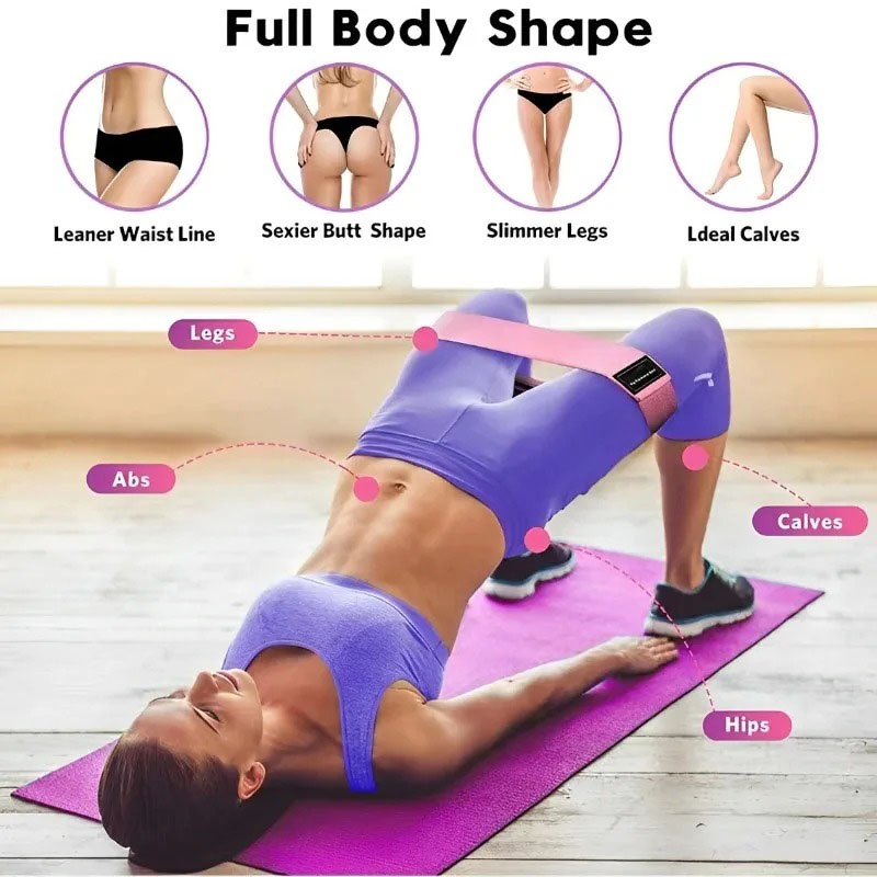3Pcs Fabric Resistance Hip Boo - đánh giá và giá Sports Equipment Supplies