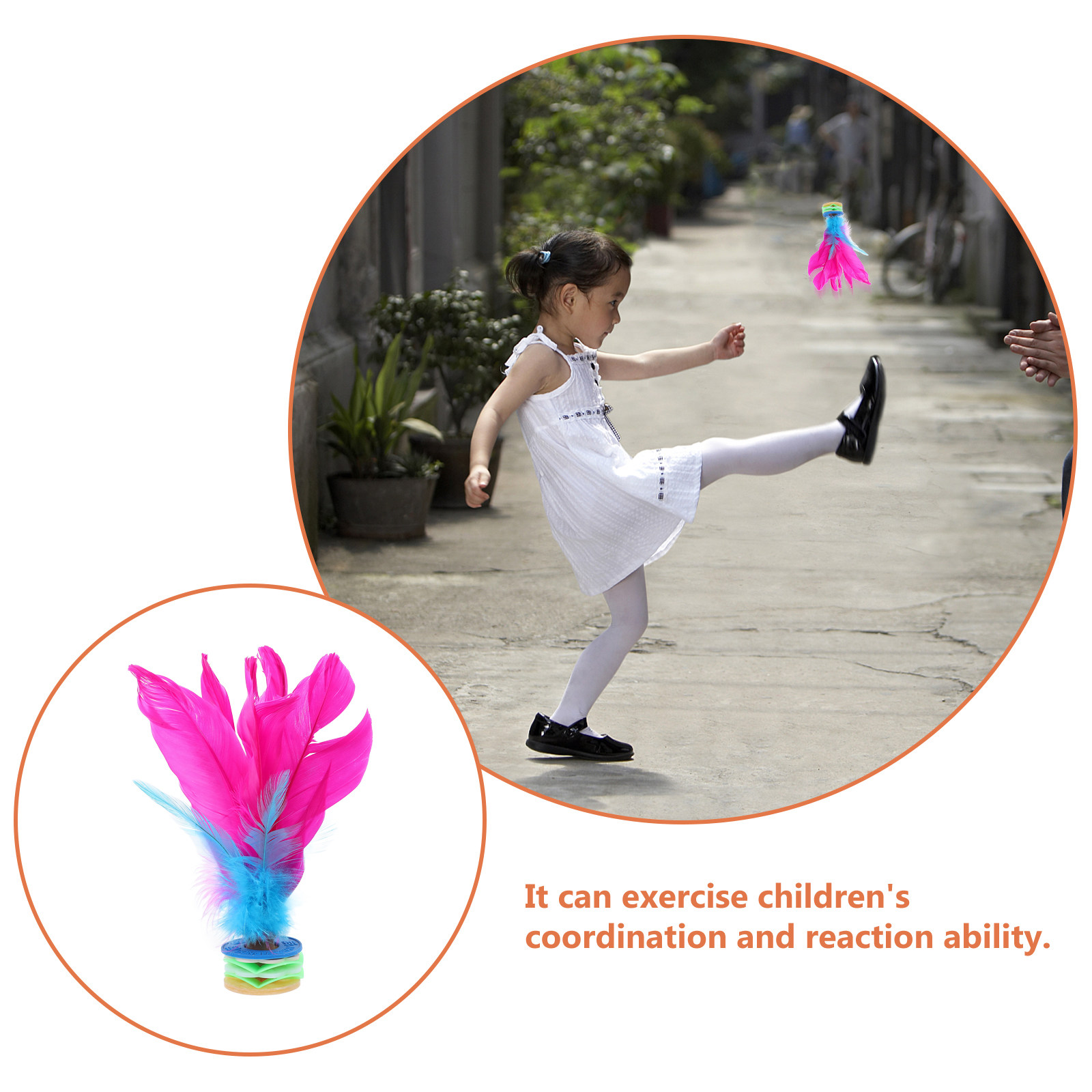 2Pcs Shuttlecock Kick Shuttlec - đánh giá và giá Sports Equipment In Chinese