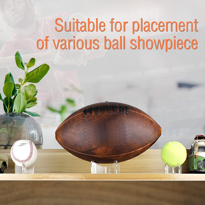 Transparent Acrylic Ball Displ - đánh giá và giá Rugby Training Ball